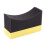 4X Contoured Auto Wheels Brush Sponge Tools Applicator Special Yellow+Black 8