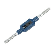 10Pcs M1-M3.5 Thread Taps with Adjustable M1-M8 Wrench Machine Tap Wrench Set for Metal Working Screw Tap Drill Bit