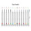 13PCS Professional Screwdriver Set, Micro-Precision Screwdriver Kit 0.6-2.0mm, 13 Extra Replace Blades for Watch Repair 3