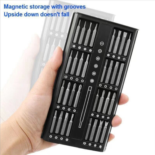 63 in 1 Screwdriver Set Magnetic Screwdriver Set Magnetic Screwdriver Bit Set  Precision Screwdriver 2
