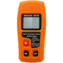Misuratore di Umidità Digitale per Legno Misuratore di Umidità per Legno Igrometro Rilevatore di Umidità per Legno Ampio Display LCD