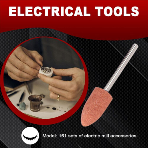 161 Pcs Electric Engraving  Drill Polishing Machine Variable Speed Rotary Tool Accessories for  3000 4000 1