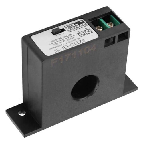 AC Strom  Sender Transformator Sensor AC Strom  AC 0-50A auf  0-5V SZT15-CH-5V