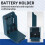 5 Packs Tool Mount for  18V,Battery Holder for  18V Battery Mounts/Hanger/Dock Holder 3
