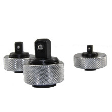 3Pcs Ratchet Socket Wrench Whole Steel Ratchet Socket Finger Reversible Ratchet Handle 1/4in 3/8in 1/2in Drive
