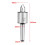 MT2 0.000197 Polegadas 60 Graus Torno Live Center Taper Live Rotating Center Fresagem Taper Pipe Machine Long Spindle Torno 8