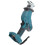 Cordless Power Saw Reciprocating Brushless Motor, Compact Lightweight Design with Tool-Free Blade Release and Safety Lock Switch, Efficient Variable 4