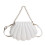 Γυναικεία μοντέρνα τσάντα ώμου Shell Clutch, ελαφριά, με αποσπώμενο λουράκι ώμου και 1