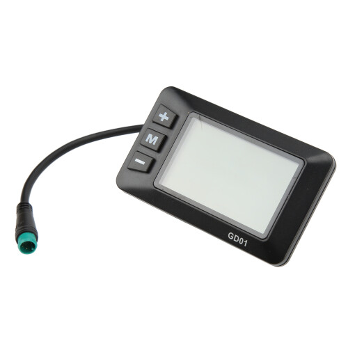 Αδιάβροχος μετρητής οθόνης LCD για ηλεκτρικό ποδήλατο, πίνακας ελέγχου οθόνης με 2