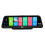 Wireless Carplay Mirror Dash Cam With Front Rear Camera Featuring Night Vision And Voice Activation, G Sensor Emergency Locking Loop Recording With 2