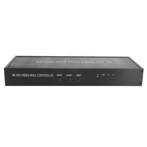 Επιτοίχιος ελεγκτής βίντεο HD 3x3HDMI με περιστροφή 180 μοιρών και ανάλυση Ultra HD, 2
