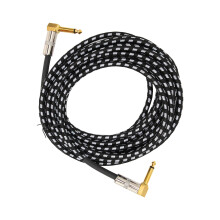 6M 6,35MM Gitarrenkabel | Sauerstofffreies Kupfer, Gewebtes Mesh