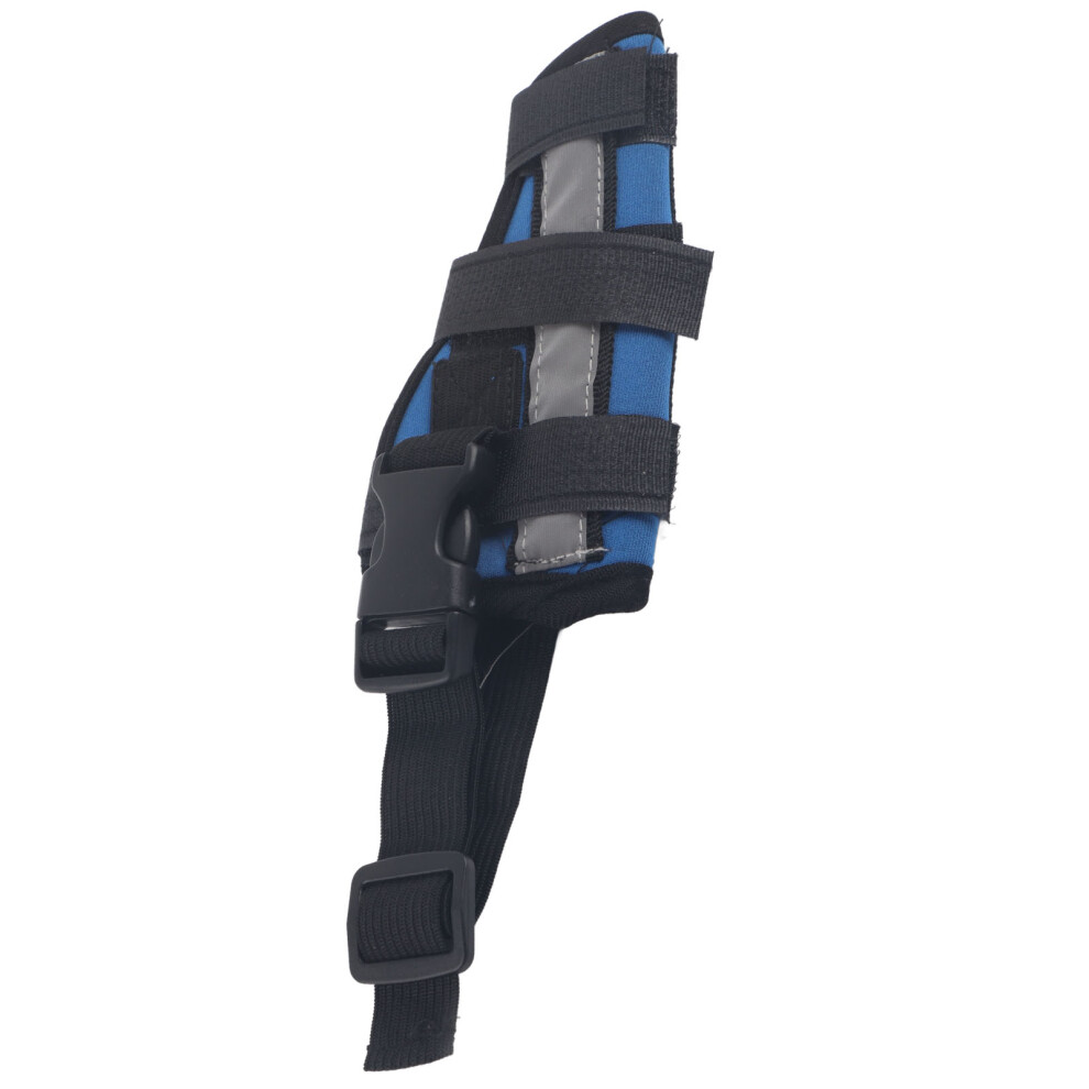 Dog Rear Leg Hock Brace Neoprene Support Wrap XS with Reflective Tape