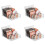 4X Compact Makeup Palette Organize, 7 Sections Cosmetics Storage Box for Bathroom Countertops, Vanities 1