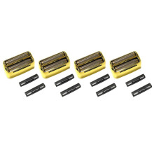 4X Haartrimmer Snijkop voor Brightener PRO Folie Cutter Blade Tondeuse Accessoires Goud