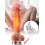 Μηχανή σεξ ώθησης με δόνηση για γυναίκες άνδρες, φιλικό προς το δέρμα TPE Dildo με 5