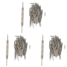 324Pcs 8-25mm Bracelet de Montre en Acier Inoxydable avec Barre de Ressort À Barreaux Suppresseur Nouvel Argent