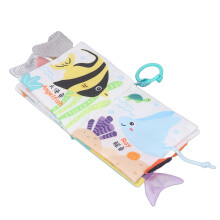 Ocean Cloth Book 0-12m 17x17cm Soft Crinkle Book