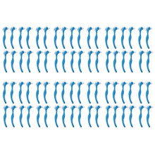 72 Pack Denture Brush Hard Denture Cleaning Brush False Teeth Brush Toothbrush