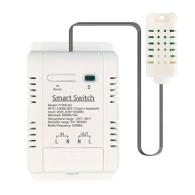 Tuya  WiFi  3000W 16A Monitoramento Sem Fio de Temperatura e Umidade Do Termostato com Monitor de Consumo de Energia