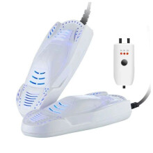 Electric Shoe Dryer with Timer UseDeodorizer Heat Dehumidifier Foot Warmer Heater for Ski Boots Work Boots A US Plug