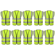 Veiligheidsvest, Sterk Reflecterende Strips, Fel Neon Beschermende Film voor Gebouwen, Reflecterend Vest, Beschermende Waarschuwingskleding,A