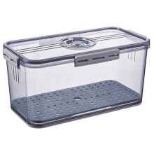Sealing Bread Box Food Grade Food Storage Container with Snap Recording Bread Vegetable Fruit Baskets Storage Box