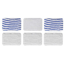 Replacement Microfibre Mop Cloths for Rowenta Clean & Steam ZR850002 ZR005801 ZR005804 for Rowenta RY7 RY8 Series