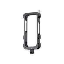 For Insta 360 X3 Metal Protective Cage with Cold Shoe Mount Panoramic Action Camera Case