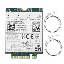 T77W968 DW5821e E-SIM 4G LTE Module CAT16 1Gbps FDD-LTE TDD-LTE 4G Card Module+4X Antenna for 5420 5424 7424 7400