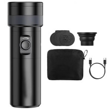 LM01 RGB LED Flashlight 7500mAh 4 Color Ambient Light with 20 Filters Projection Lighting for Video Photography
