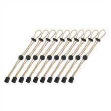 HIKEMAN 10pcs Outdoor Hiking Backpack Elastic Cord Fixing Buckle Camping Gear, Trekking Pole Adjustable Retention Buckle,B