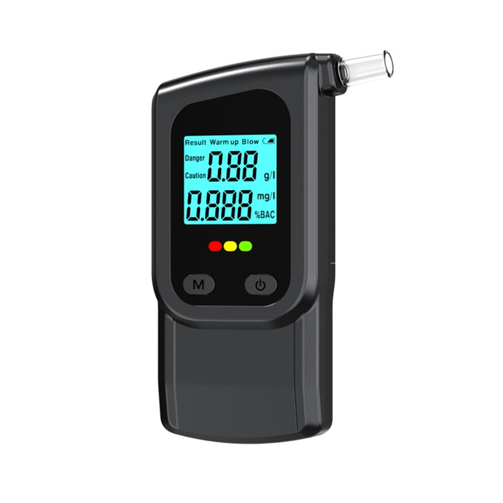 Saudism Digital Alcohol Tester Voice-Announced Breathalyzer For Drunk Driving Breathalyzer Alcotester Lcd Display Drunk Driving