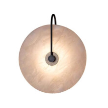 Marble Wall Lamp Modern LED Dimmable Wall Light for Tea Room Bedroom Restaurant Living Room Lighting Fixtures Decor Lamp