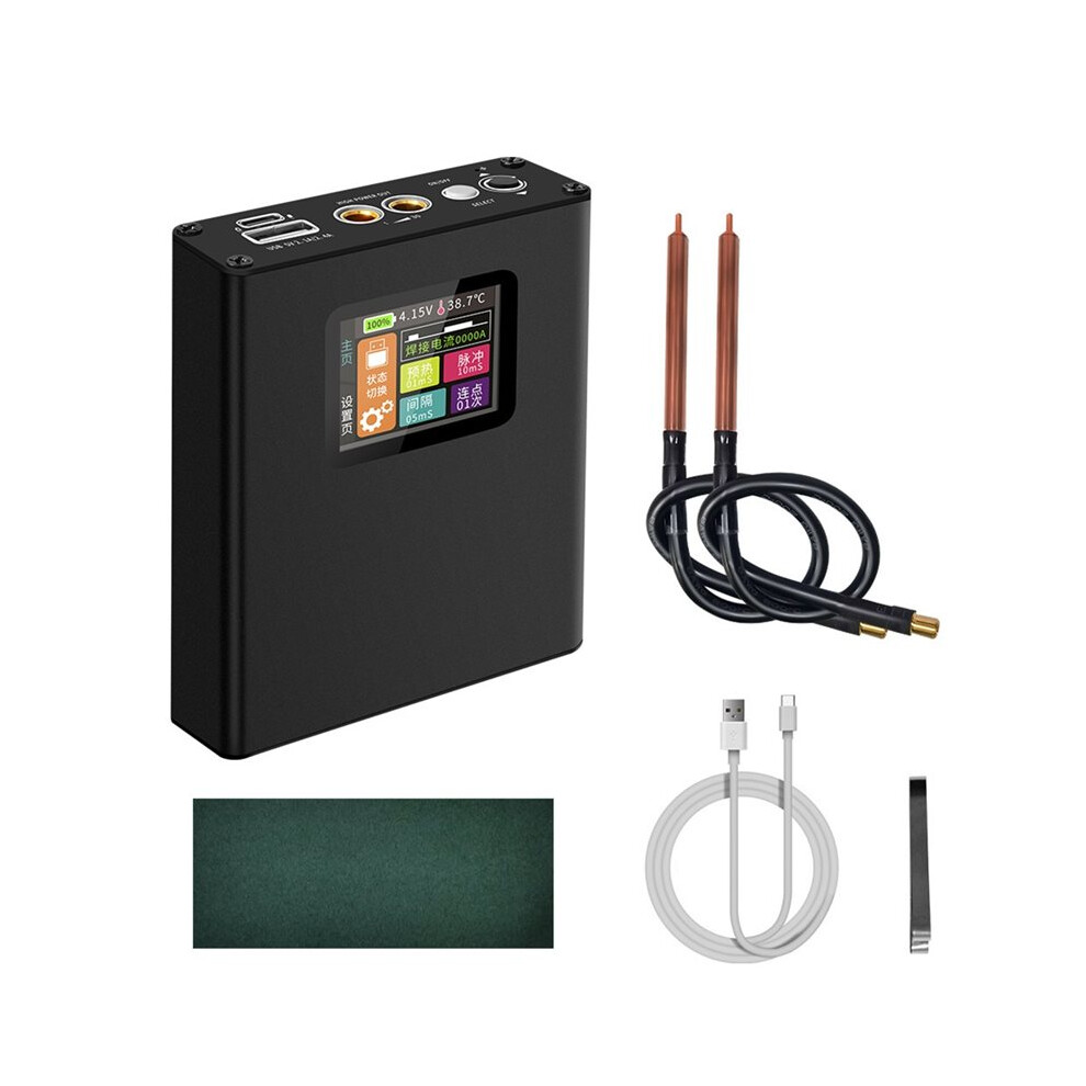 Portable 30-Speed Spot With Digital Display, 0.1-0.25Mm Welding Range For 18650 Batteries, Russian Only 6031048191027