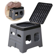 Portable Camping Toilet  Car Toilet Foldable Car Toilet Light Weight Folding Camp Toilet for Adults Kids Emergencies