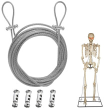 3,6 M Reservtillbehör, 3 mm Diameter Belagd Rostfri Ståltrådsvajer för 3,6 M Part U