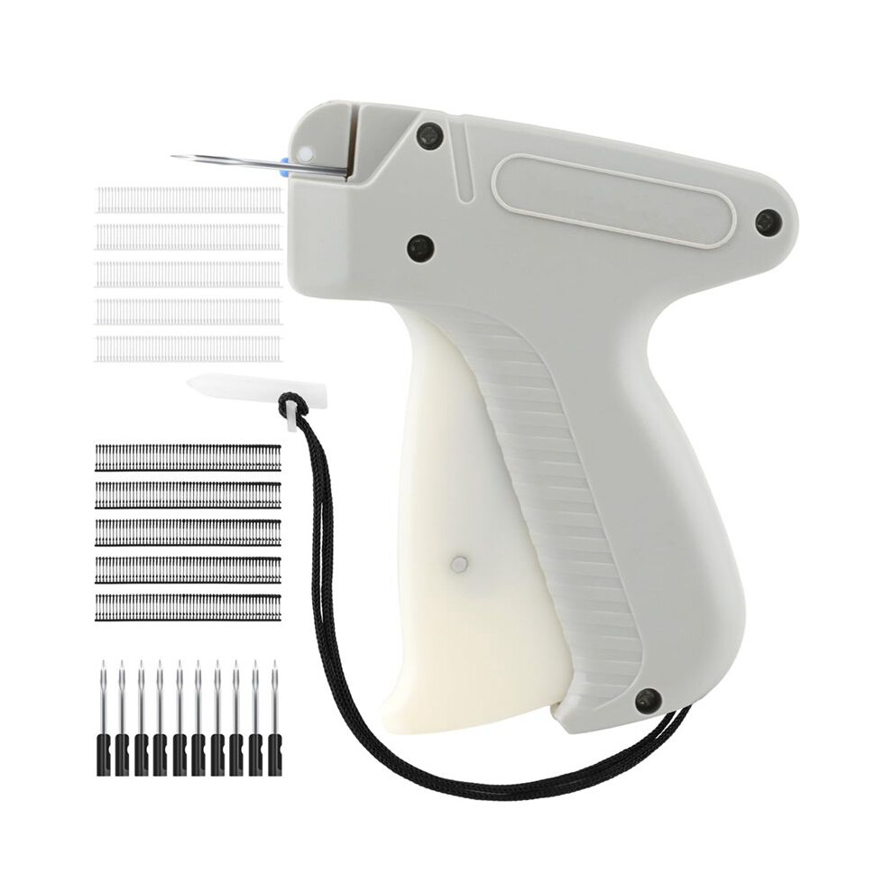Quick Clothing Fixer, Tagging-Gun For Clothes, Handheld Tag Attacher-Gun With 10 Needles & 1000 Pcs Fasteners,Grey 6033189791623