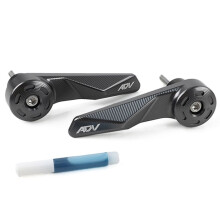 Motorcycle Handguards Bark Busters for FORZA 350 ADV 350 Motorcycle Accessories Titanium Color