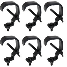6 Pcs Stage Lighting Clamps Heavy Duty Alloy Truss Clamp Hanger for DJ Projector Par Spotlight Moving Light