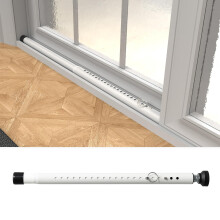 Barra di Sicurezza per Porta Scorrevole 18"-51", Serratura Regolabile per Porta Scorrevole, Sicurezza per Casa