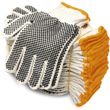 Evridwear Baumwolle Polyester String Strickschale Sicherheitsarbeitshandschuhe für Maler Mechaniker
