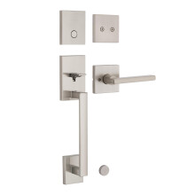 Kwikset San Clemente Manija de Puerta Frontal No Funcional, Cerrojo Inactivo y Manija Interior