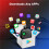For Android 13 CarPlay LED Box Wireless Android Auto 4GLTE GPS for YouTube  for  ZS EV  R MAXUS 4GB+64GB 2