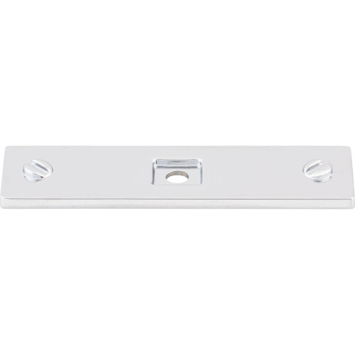 Top Knobs TK741PC Barrington Collection 3" Channing Bakplåt, Polerad Krom