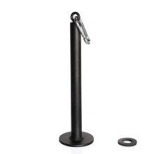 SYL Fitness Pin di Carico per Piastra di Peso Standard da 1 Pollice con Moschettone