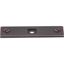 Top Knobs TK741UM Barrington Colección Placa de Fondo 3" Channing, Umbrio