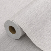 HyunHome Papel Tapiz de Césped Sintético Gris Claro 20.8"x394" Papel de Contacto Autoadhesivo