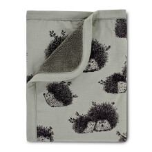Coperta Oilo Baby, Morbida Pelliccia di Lusso & 100% Cotone Turco, Doppio Strato, 30" x 40"