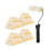 Bates - 4 Inch Verfrollerset met 40 Hoezen, Kleine Verfroller, Mini Roller 1